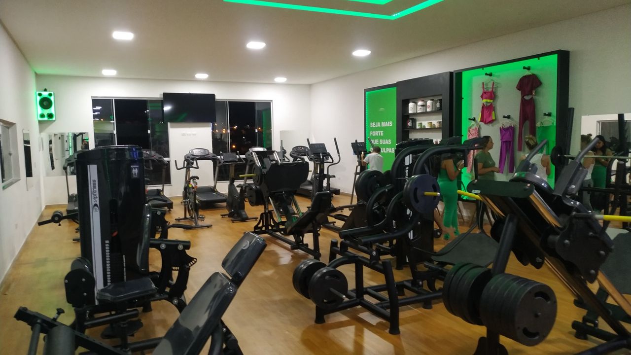 Imagem da estrutura da academia