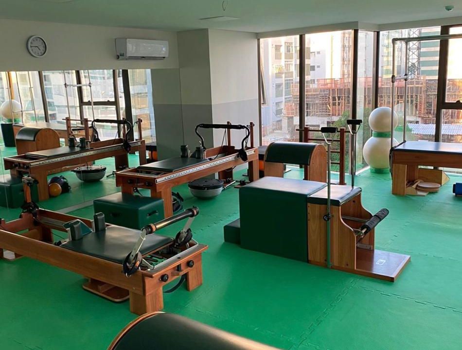 Imagem da estrutura da academia