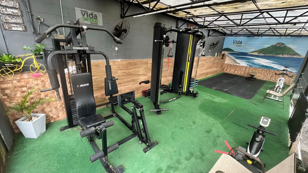 Imagem da estrutura da academia