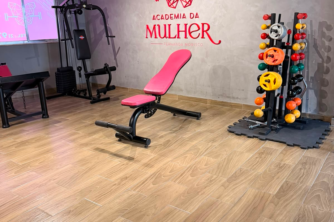 Imagem da estrutura da academia