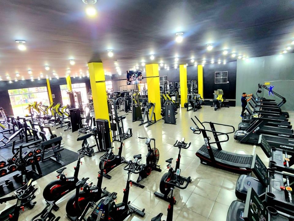 Imagem da estrutura da academia