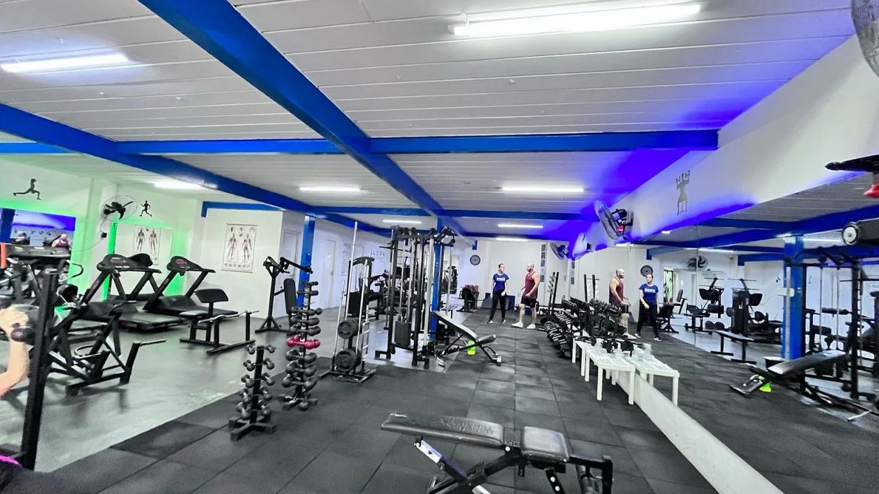 Imagem da estrutura da academia