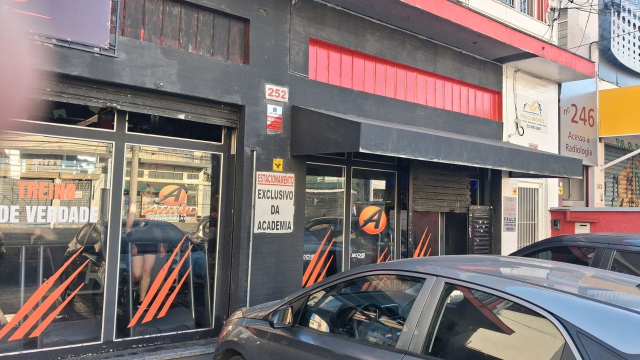 Imagem da estrutura da academia