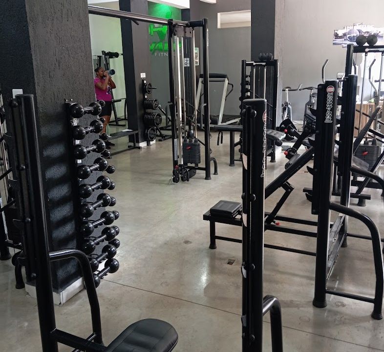 Imagem da estrutura da academia