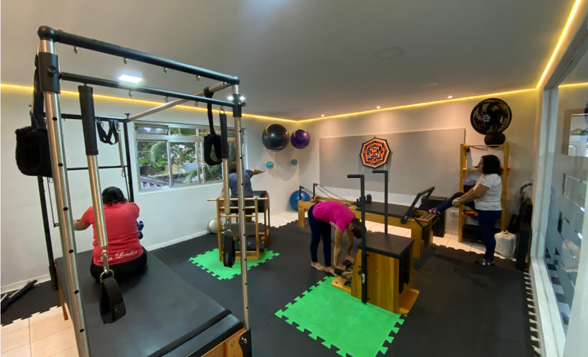 Imagem da estrutura da academia