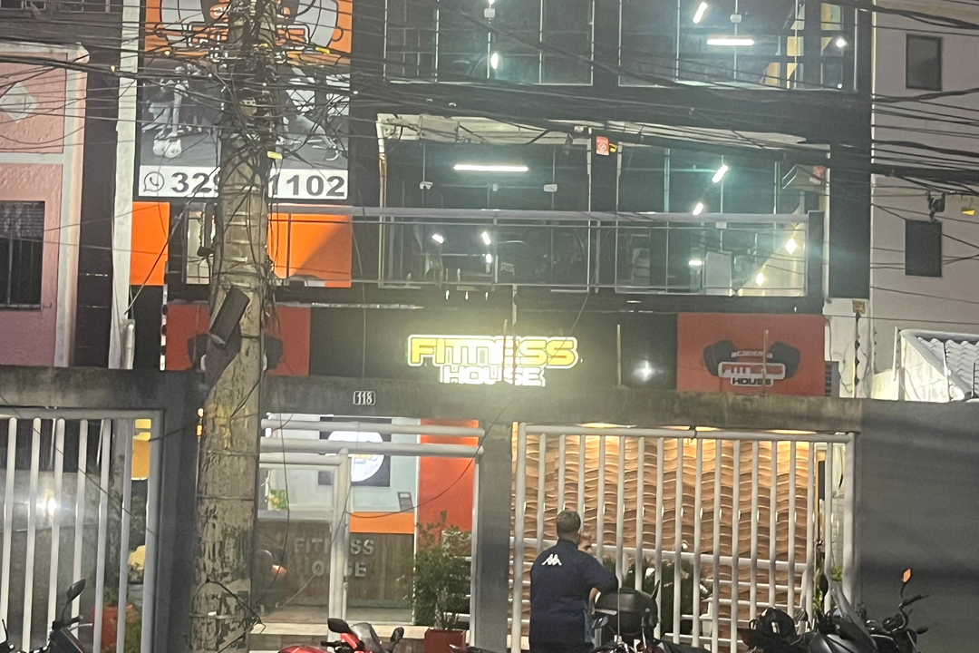 Imagem da estrutura da academia