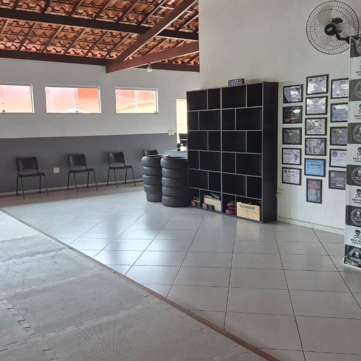 Imagem da estrutura da academia