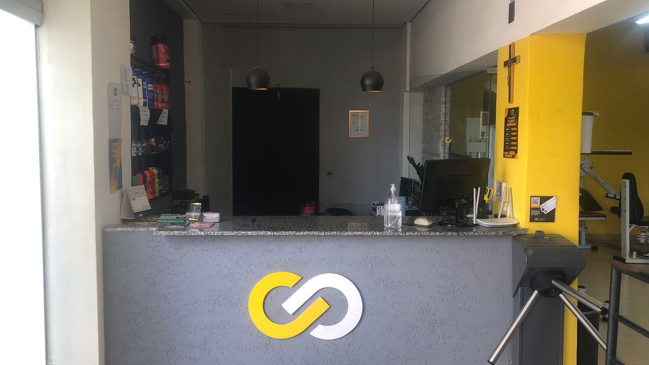 Imagem da estrutura da academia