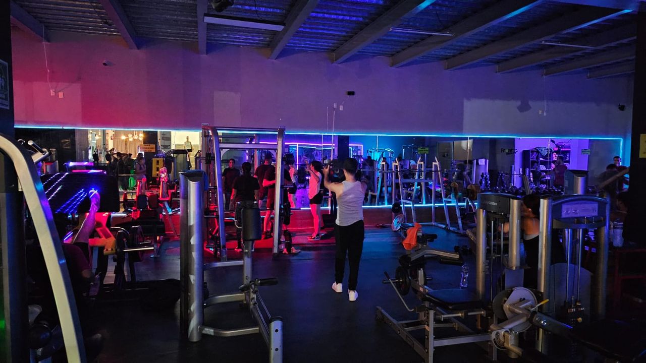 Imagem da estrutura da academia