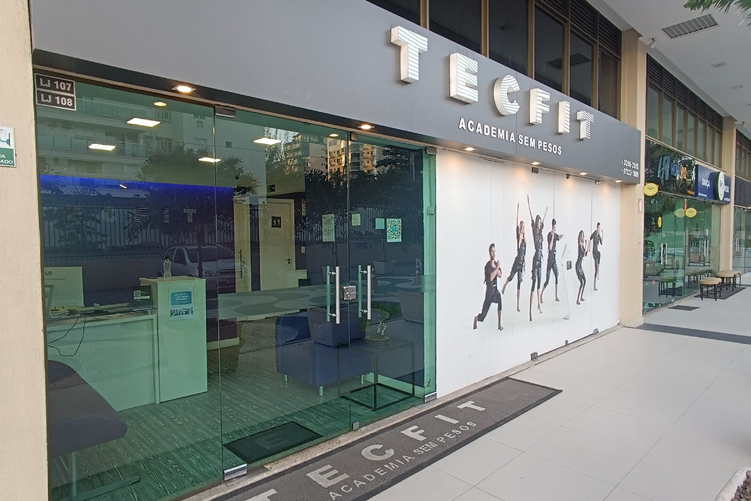 Imagem da estrutura da academia