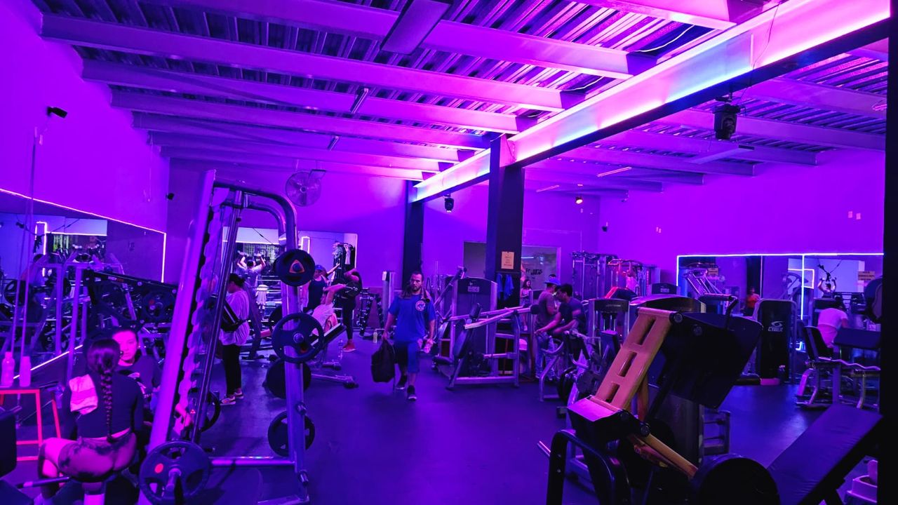 Imagem da estrutura da academia