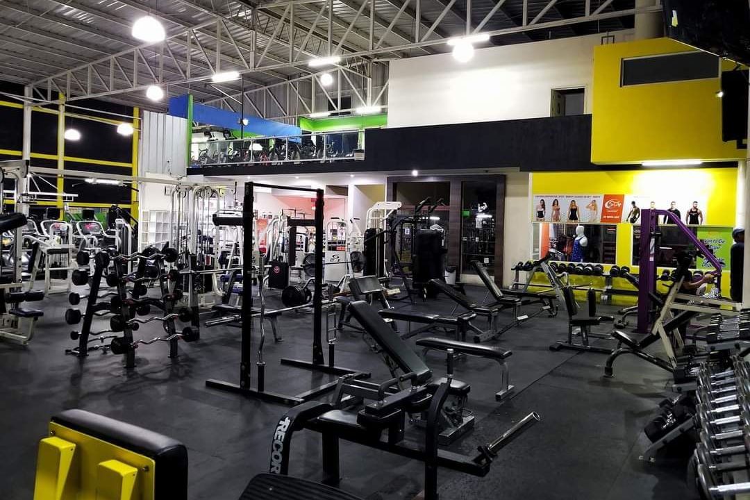 Imagem da estrutura da academia