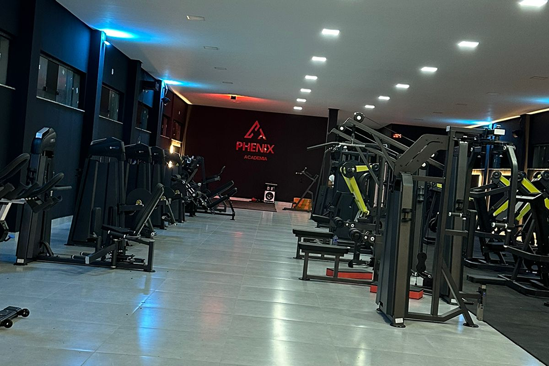 Imagem da estrutura da academia