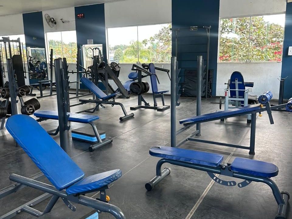 Imagem da estrutura da academia