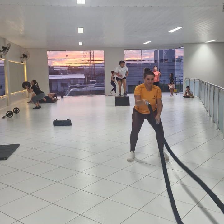 Imagem da estrutura da academia