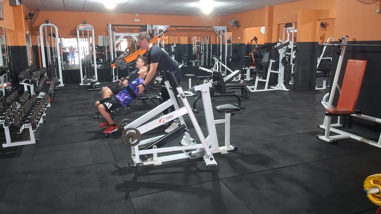 Imagem da estrutura da academia