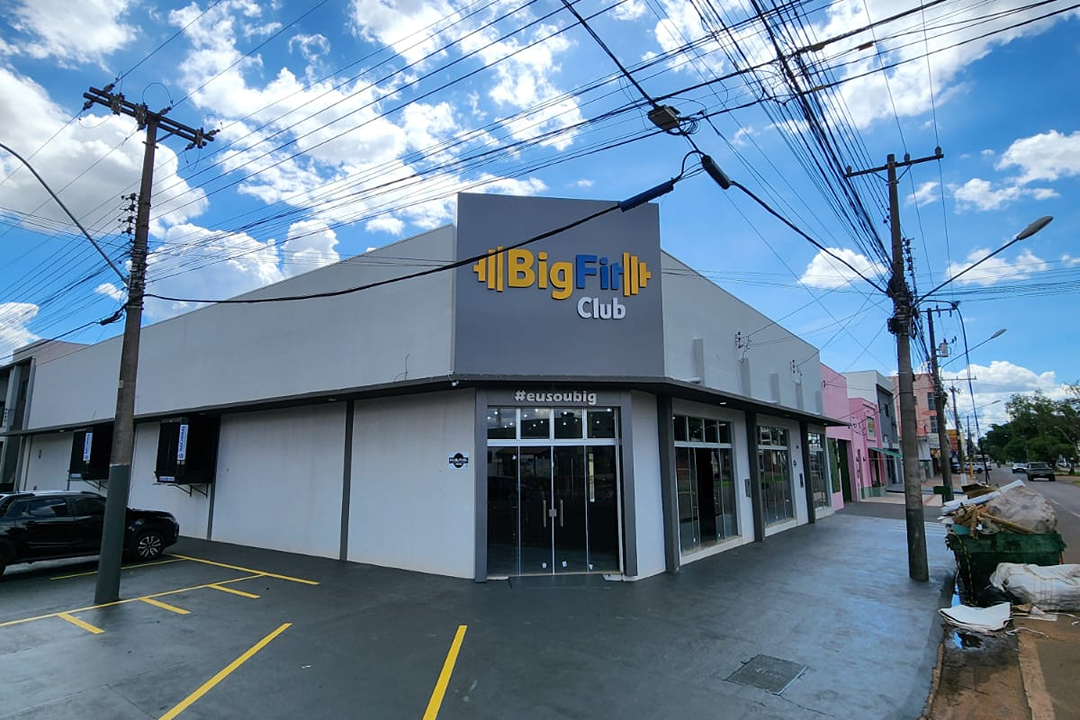 Imagem da estrutura da academia