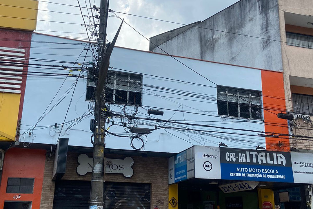 Imagem da estrutura da academia