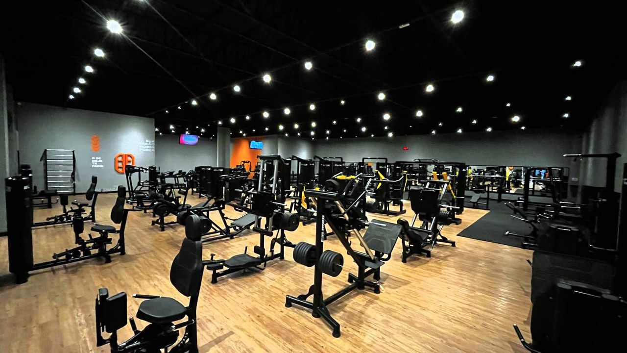 Imagem da estrutura da academia