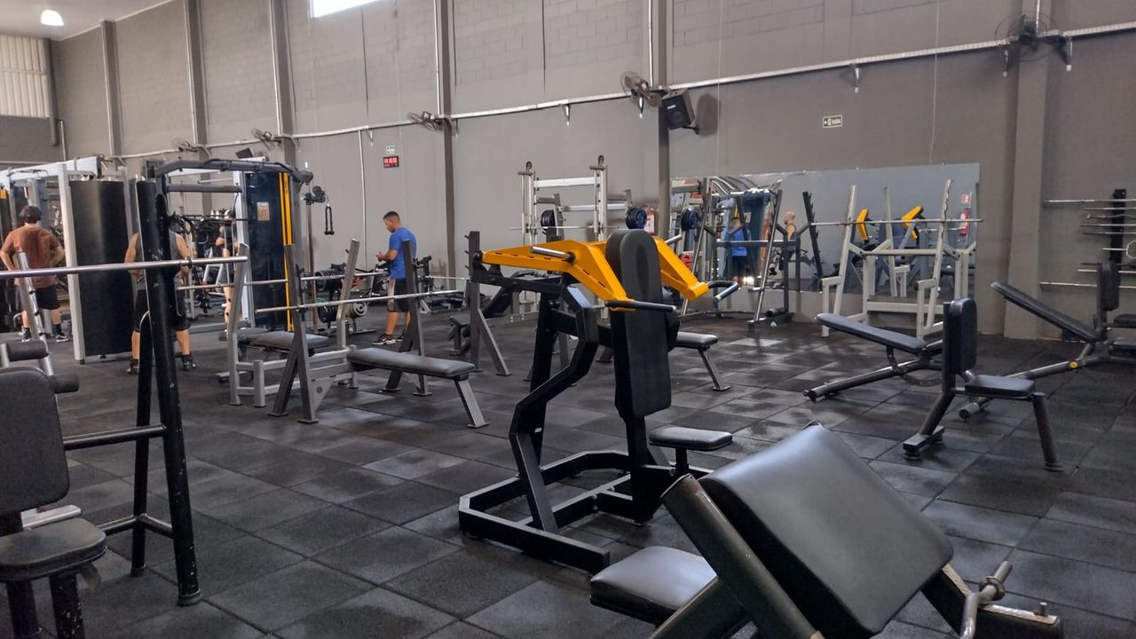 Imagem da estrutura da academia