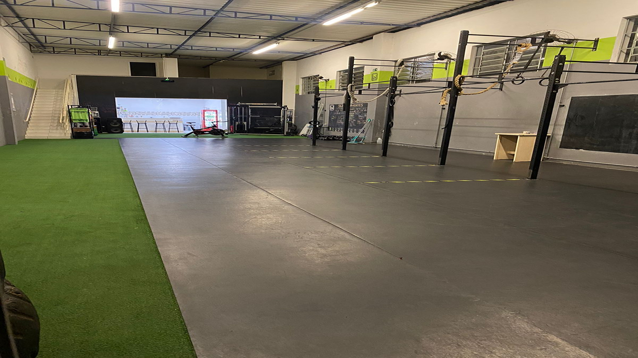 Imagem da estrutura da academia