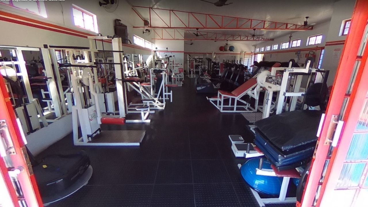 Imagem da estrutura da academia