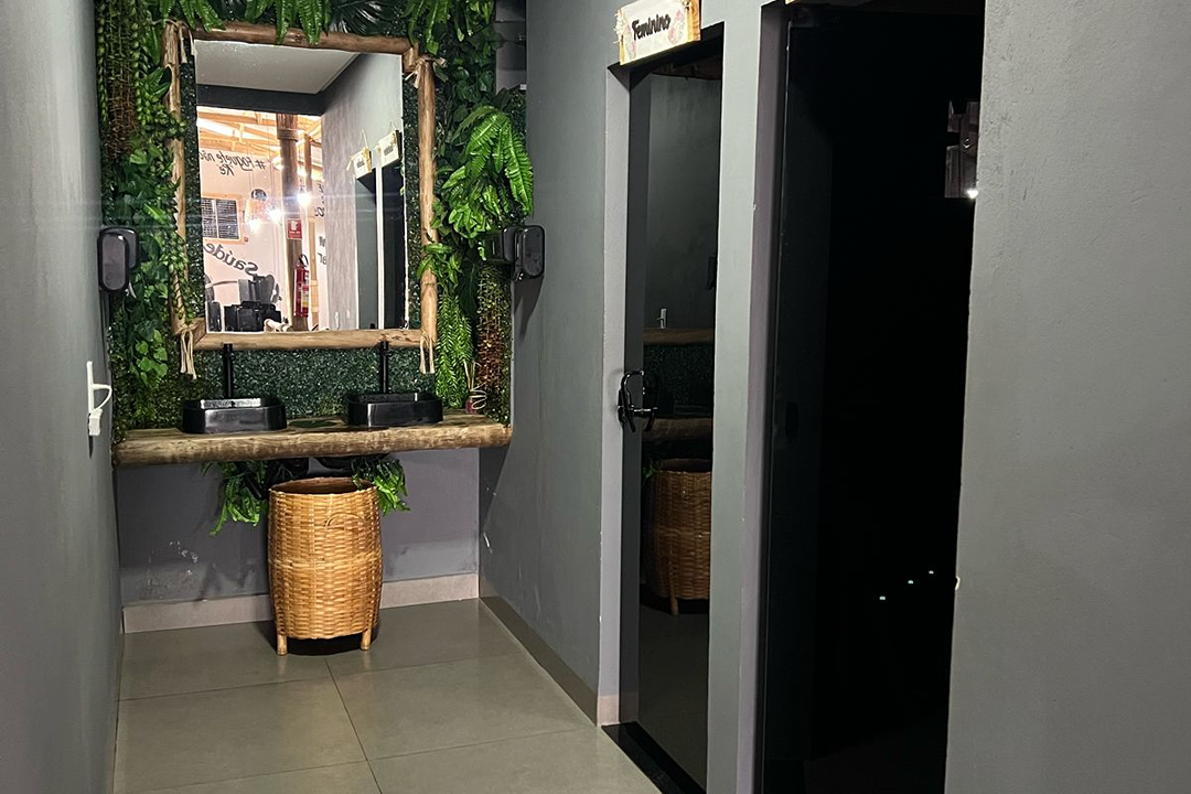 Imagem da estrutura da academia