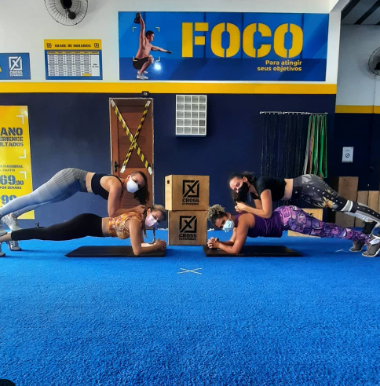 Imagem da estrutura da academia