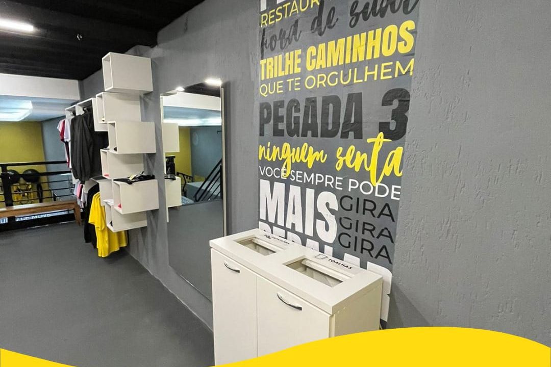 Imagem da estrutura da academia