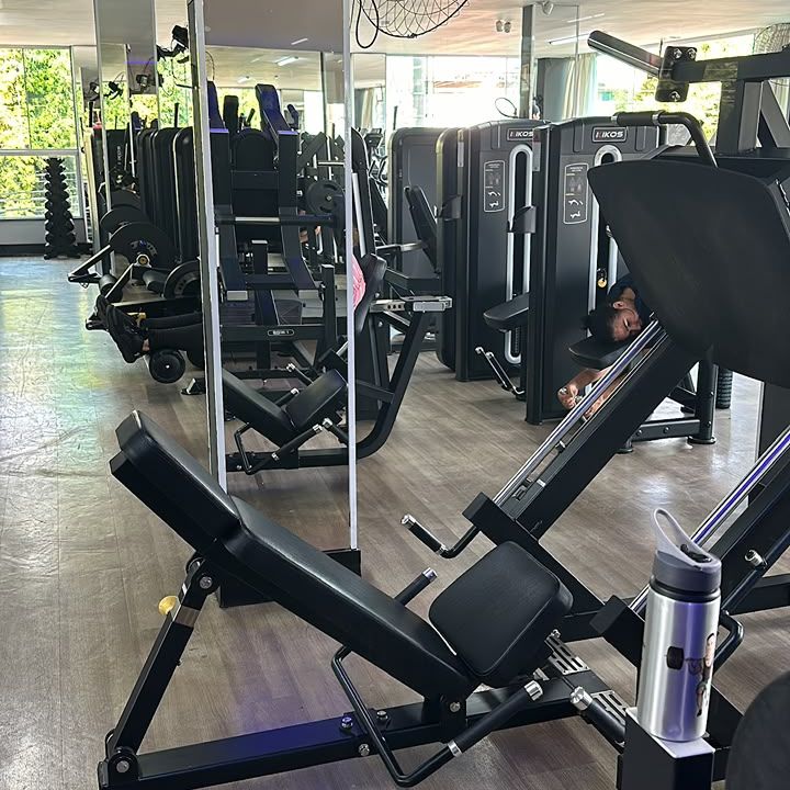 Imagem da estrutura da academia