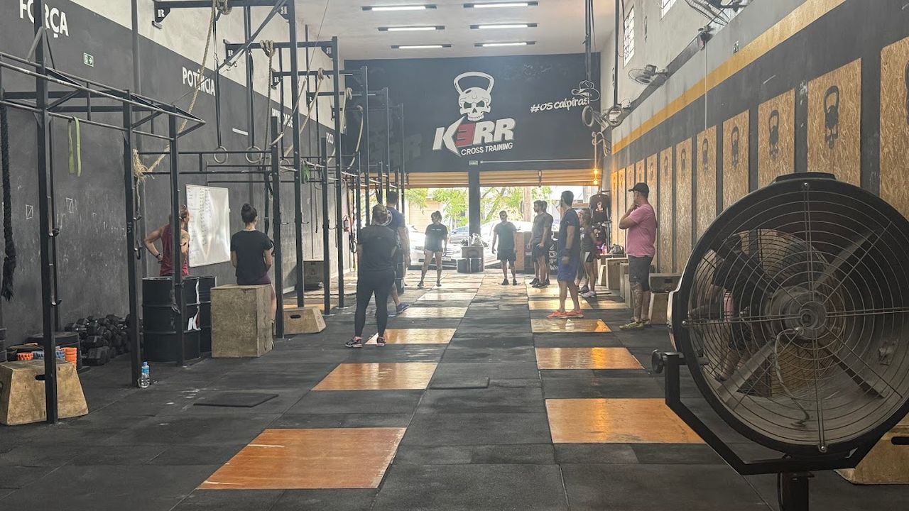 Imagem da estrutura da academia