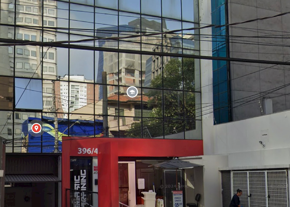 Imagem da estrutura da academia