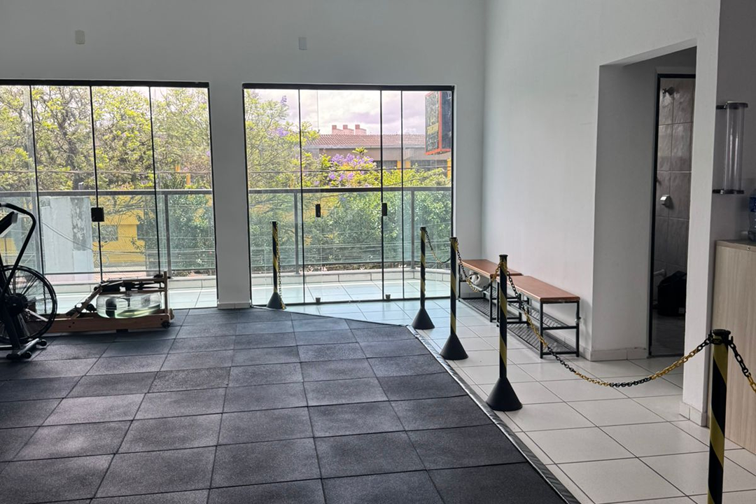 Imagem da estrutura da academia