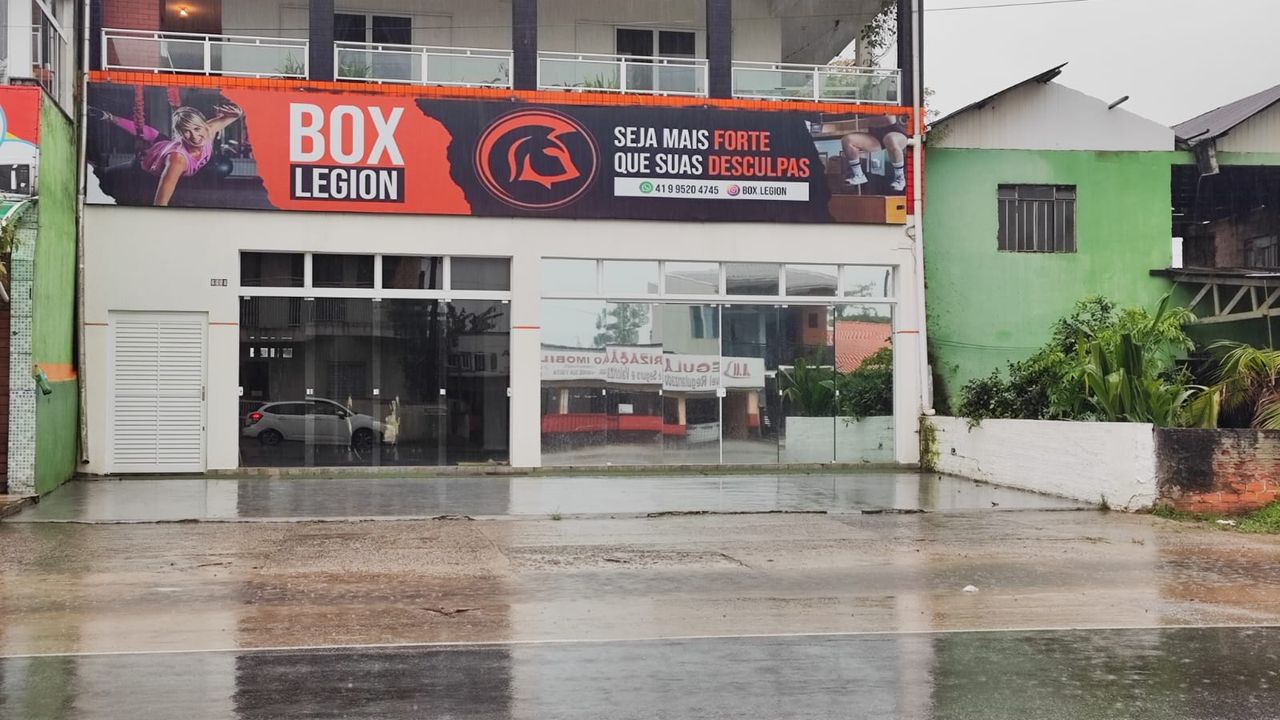 Imagem da estrutura da academia