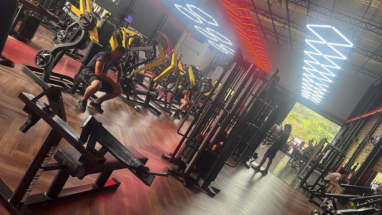 Imagem da estrutura da academia