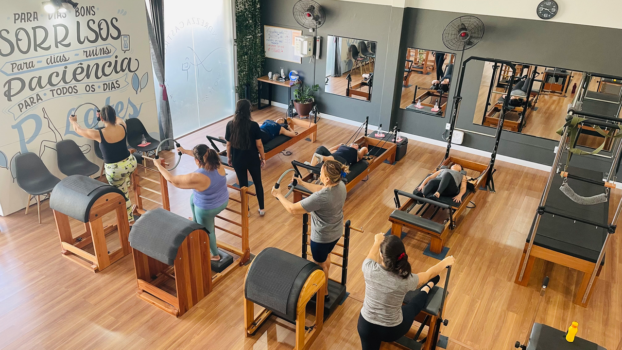 Imagem da estrutura da academia