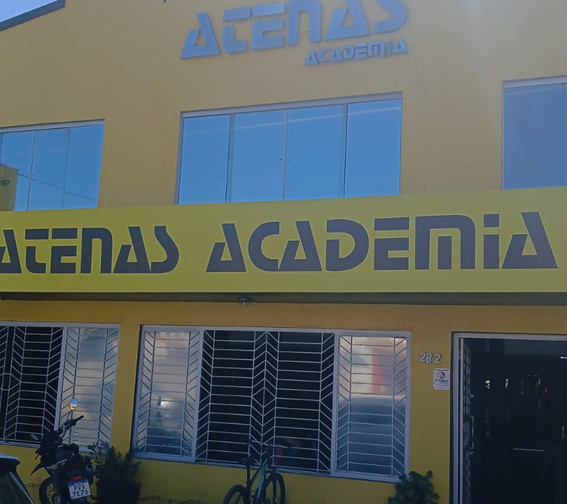 Imagem da estrutura da academia