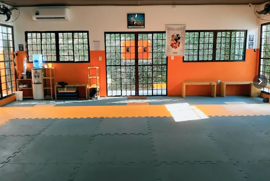 Imagem da estrutura da academia