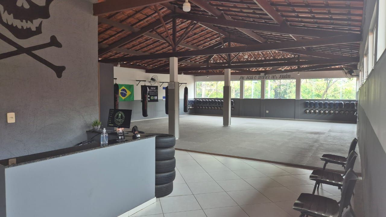 Imagem da estrutura da academia