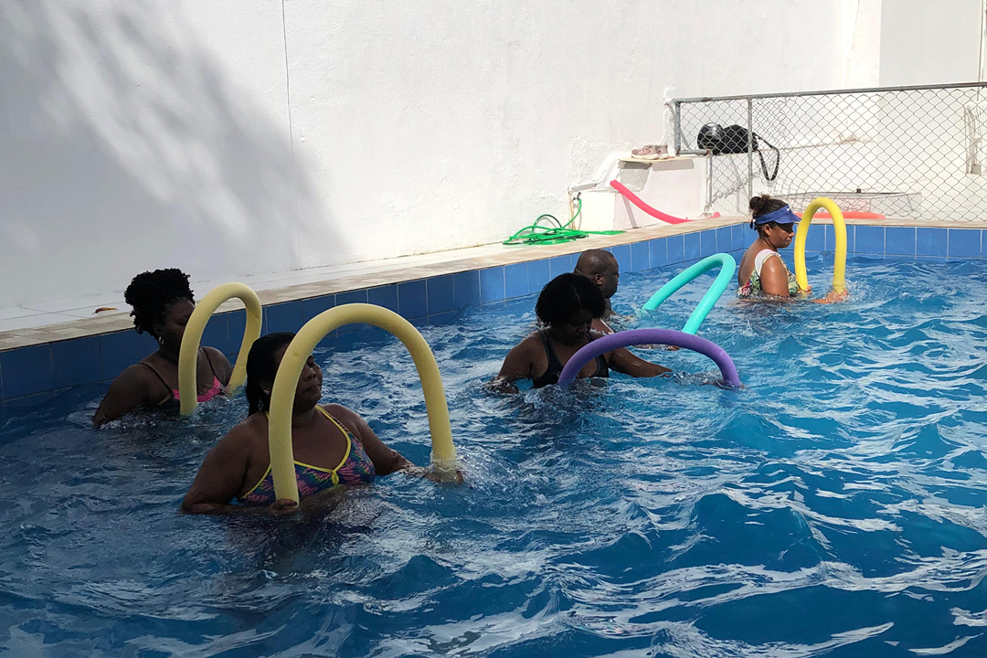 Imagem da estrutura da academia