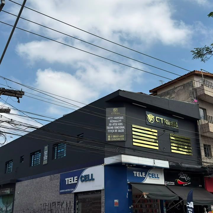 Imagem da estrutura da academia