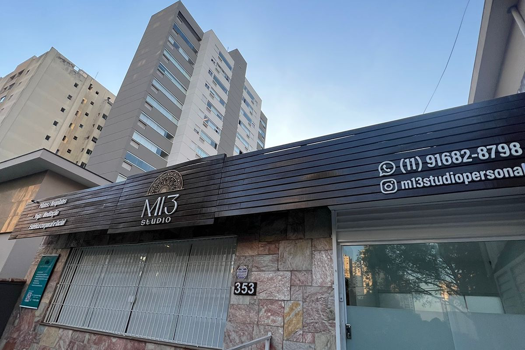 Imagem da estrutura da academia