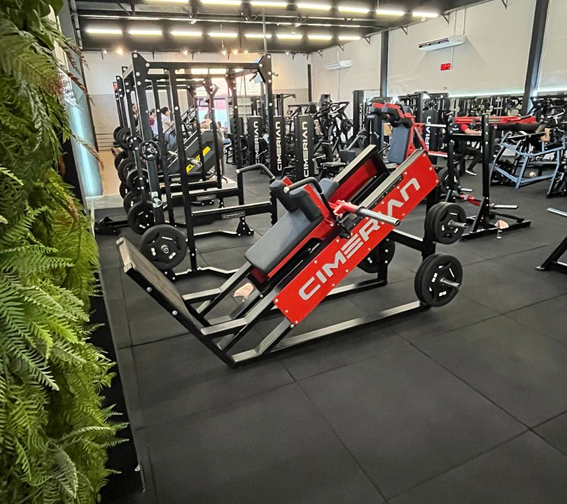 Imagem da estrutura da academia