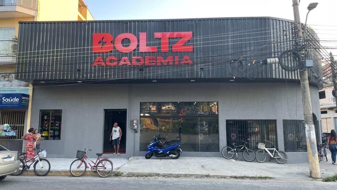 Imagem da estrutura da academia