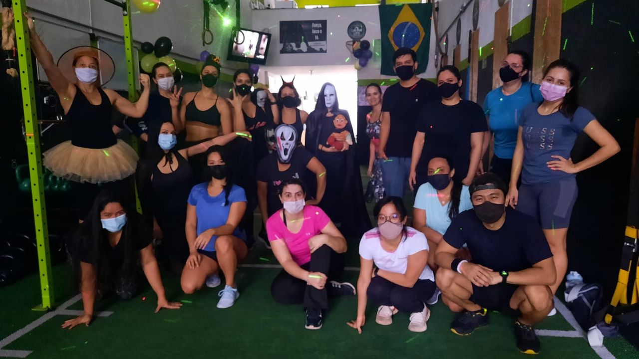 Imagem da estrutura da academia