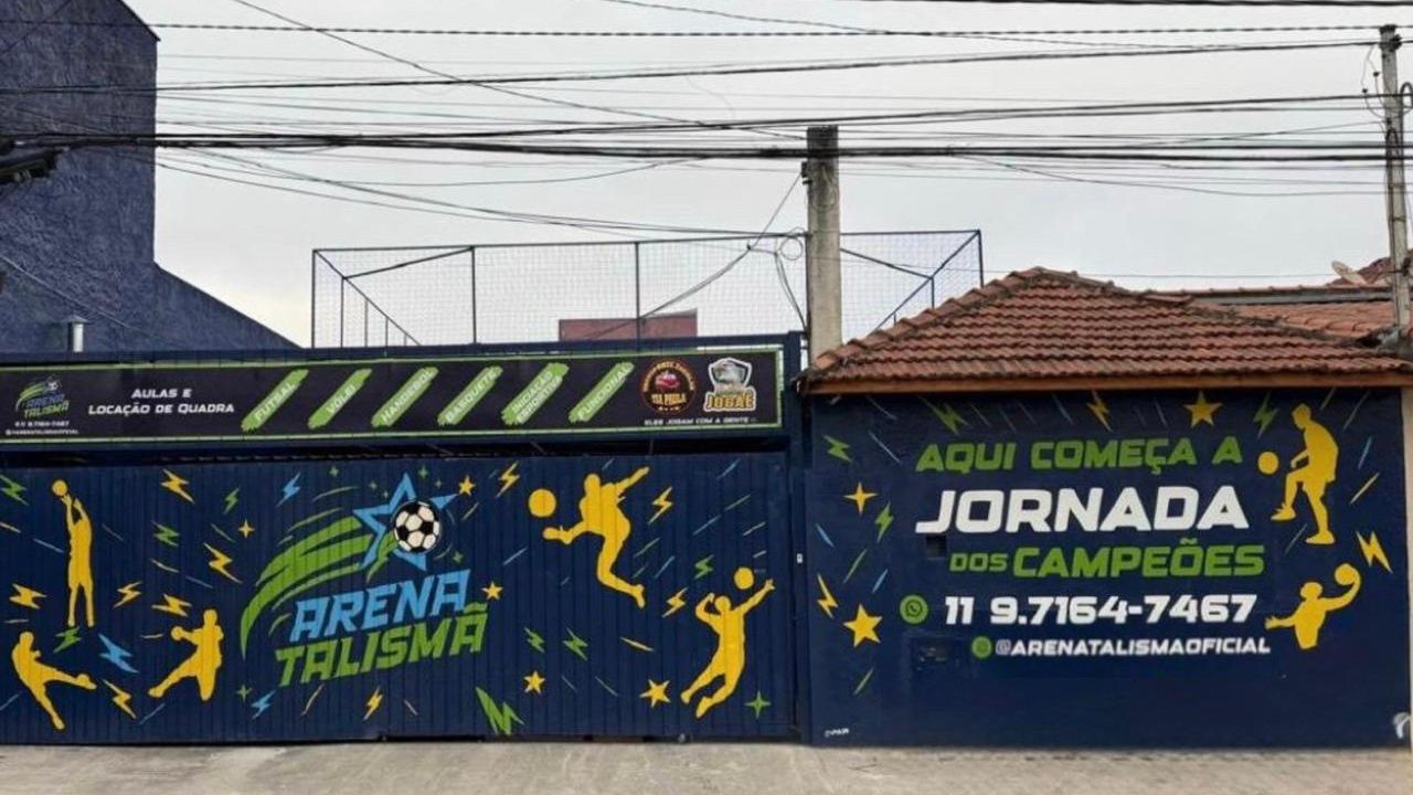 Imagem da estrutura da academia
