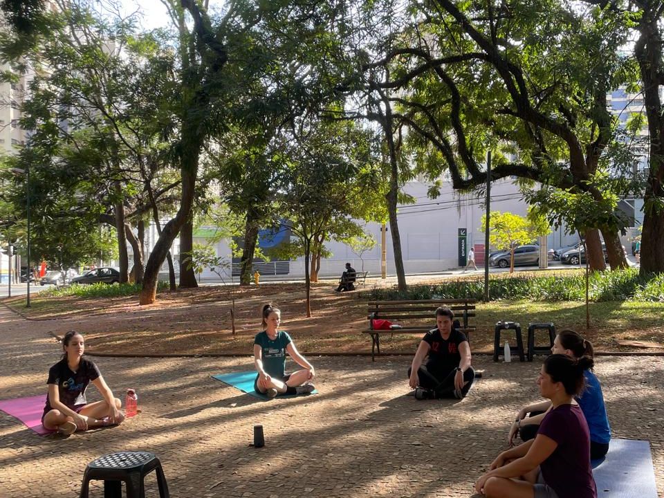 Imagem da estrutura da academia