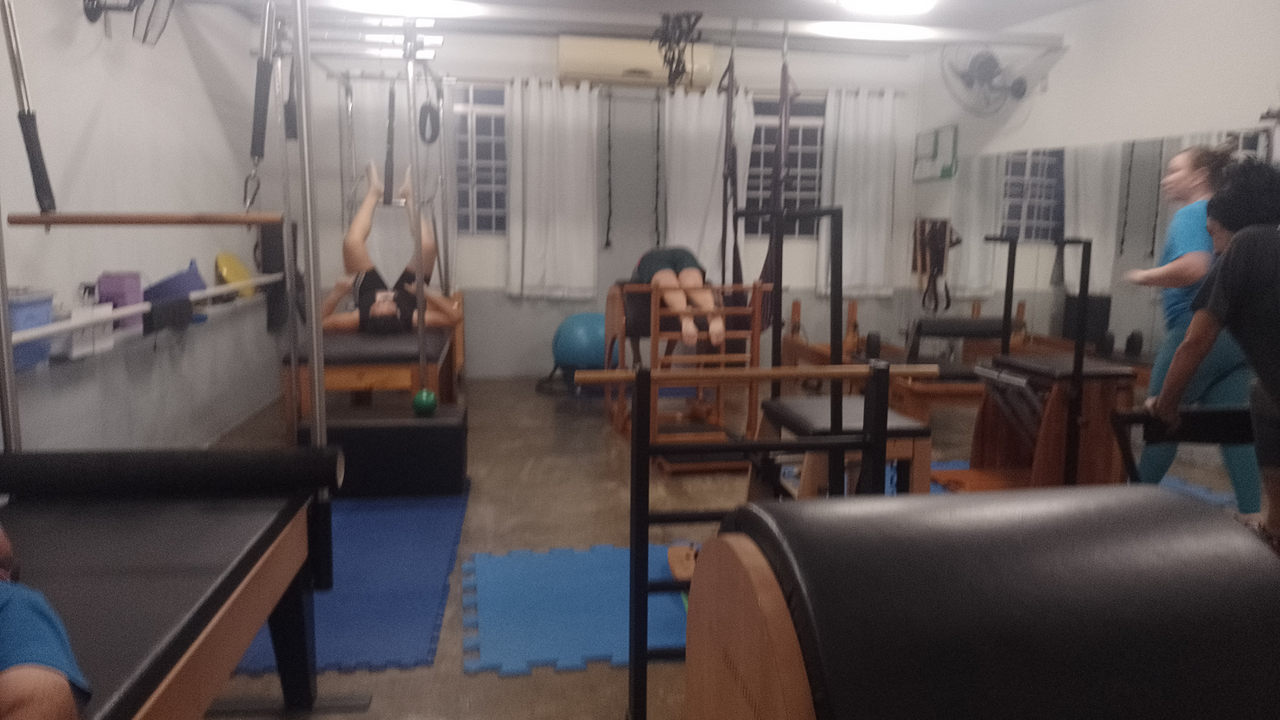 Imagem da estrutura da academia