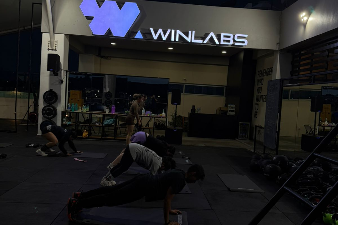 Imagem da estrutura da academia