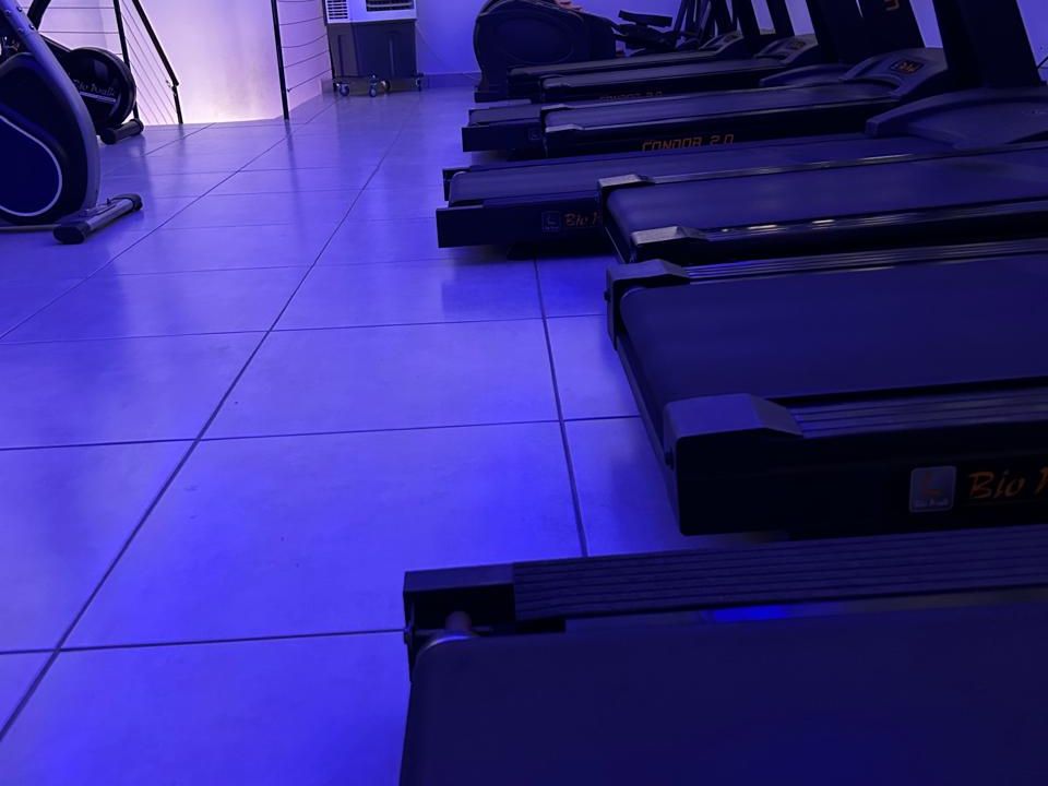 Imagem da estrutura da academia